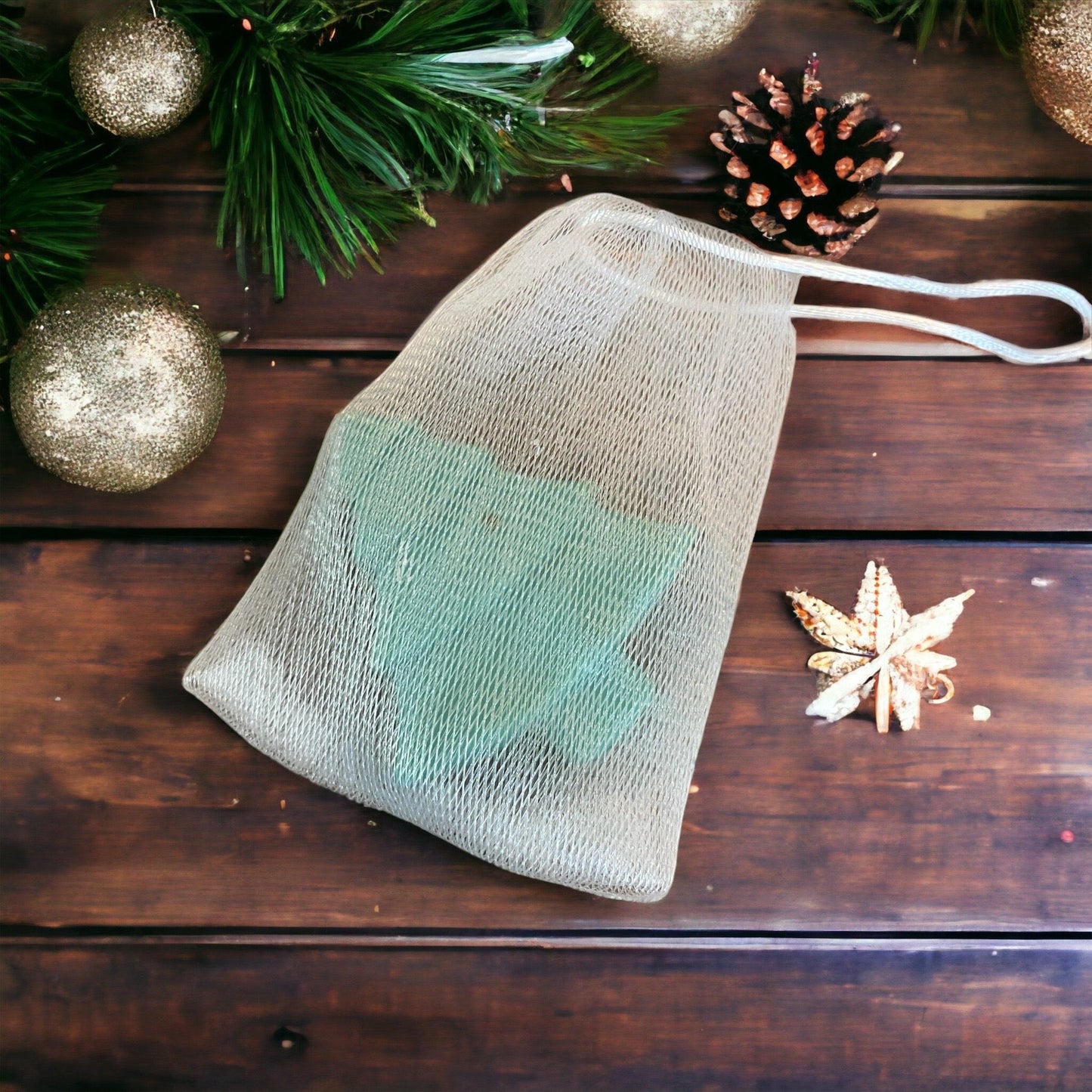 Goat Milk Soap | Frosted Sugar Plum Christmas Tree Soap | Handmade, Handcrafted Soap