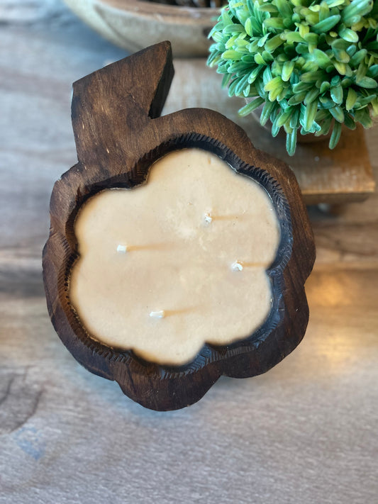 Pumpkin Dough Bowl Candle | Soy Candle | Pumpkin Candle