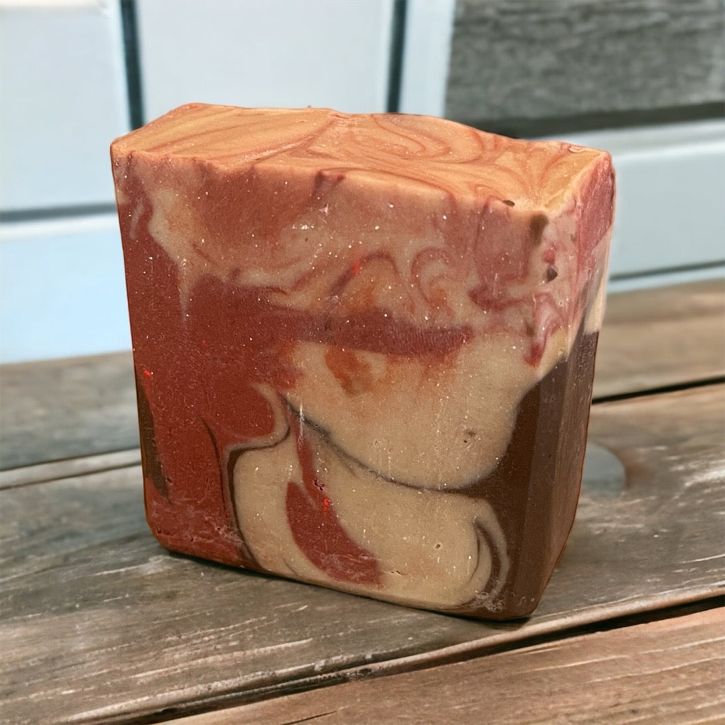 Goat Milk Soap | Peppermint Mocha | Handmade, Handcrafted Soap