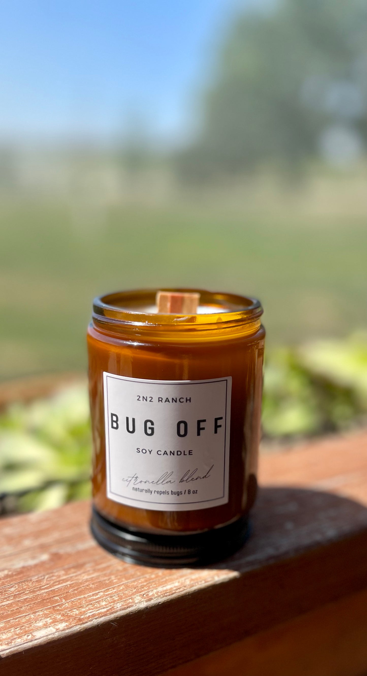Citronella Candle | Soy Candle | Bug Off Soy Candle | Naturally Repel Bugs