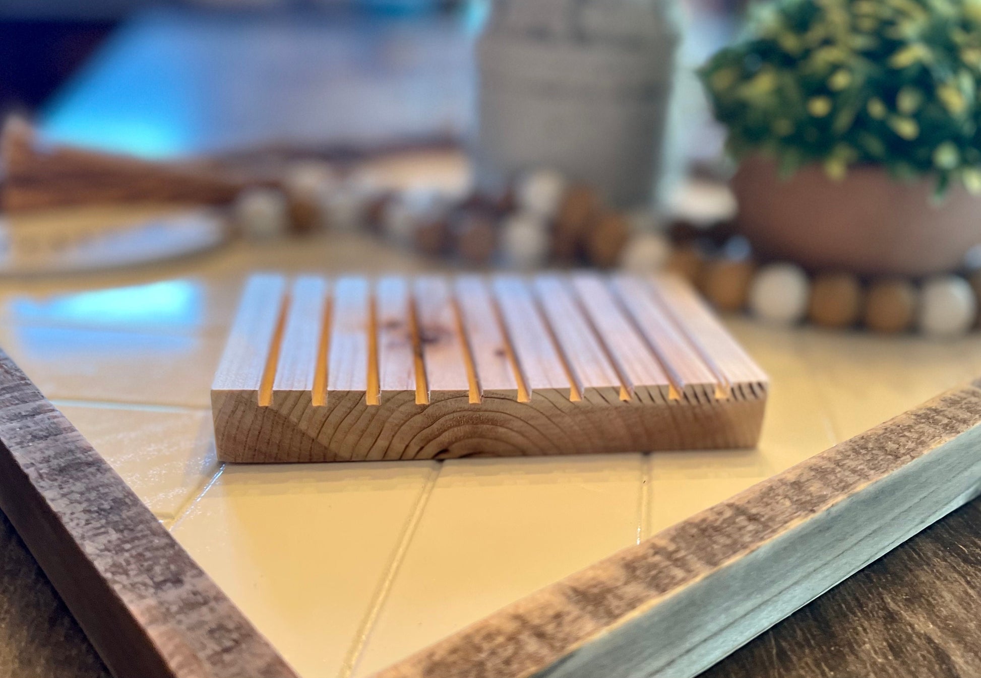 Cedar Wood Soap Tray | Soap Dish | Soap Tray | Handmade - 2n2ranch