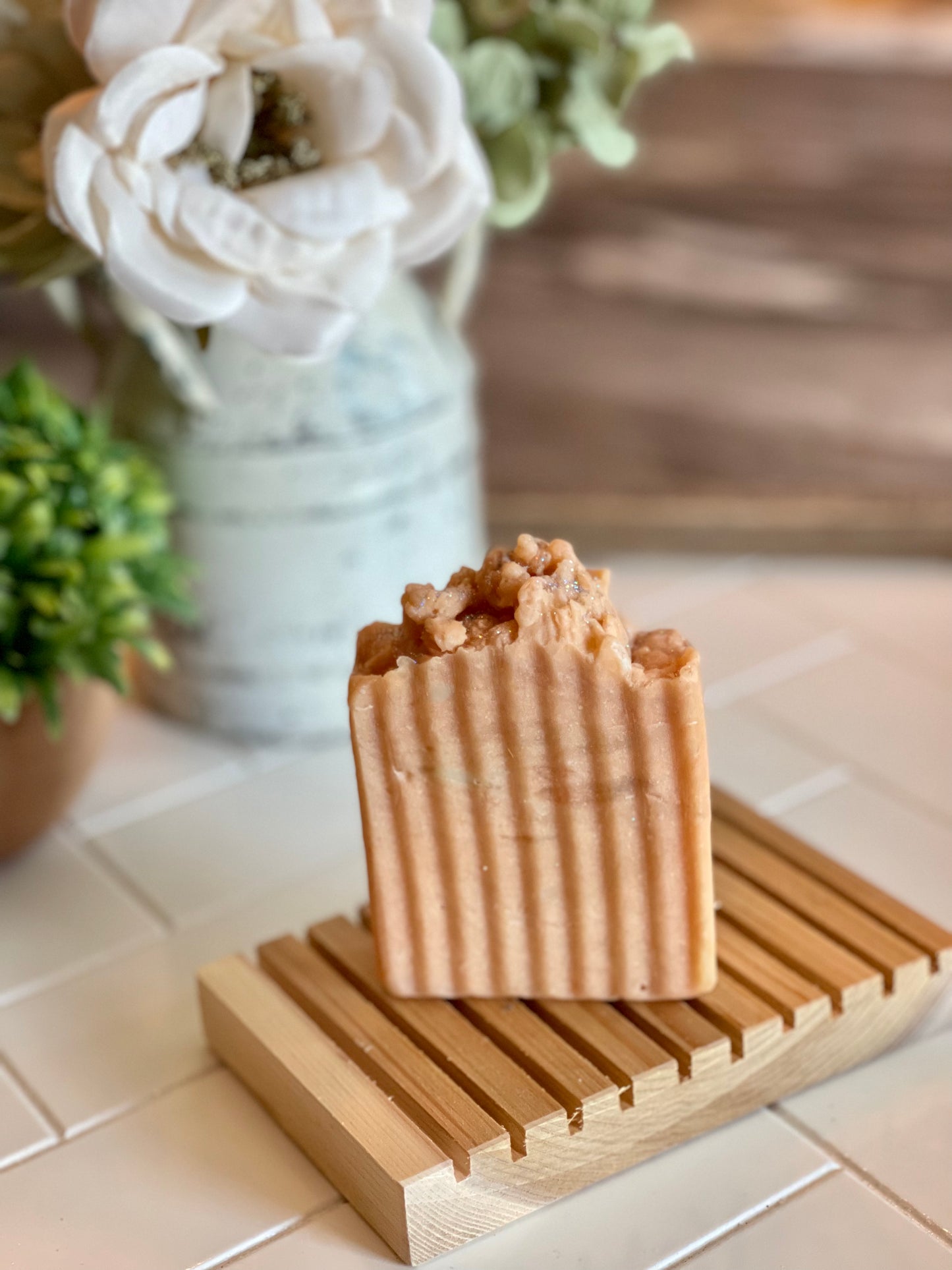 Goat Milk Soap | Peach | Handmade, Handcrafted Soap