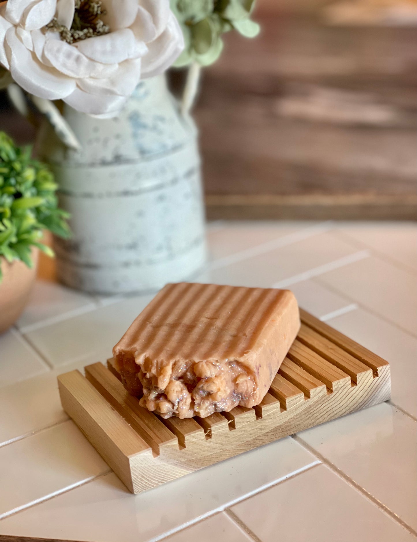 Goat Milk Soap | Peach | Handmade, Handcrafted Soap