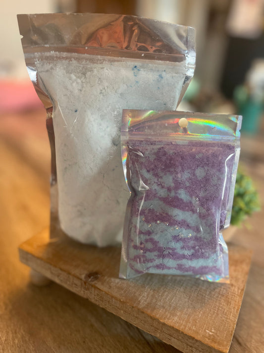 Bath Fizz Powder | Bath Dust | Peppermint | Bath Bomb Dust